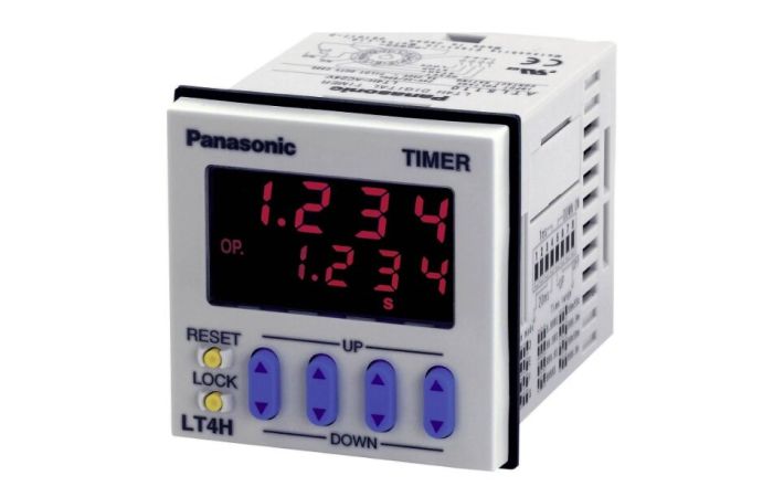 Elektroniczny przekaźnik czasowy LT4H-AC240V, 100-240V AC,Wyjście przekaźnikowe,11 Pin,ATL5117 | LT4H240ACJ Panasonic