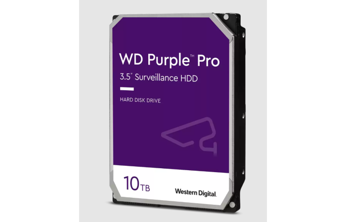 Dysk twardy HDD 10TB, WD Purple Pro, dedykowany do CCTV, WD101PURP | WD101PURP Western Digital Corporation