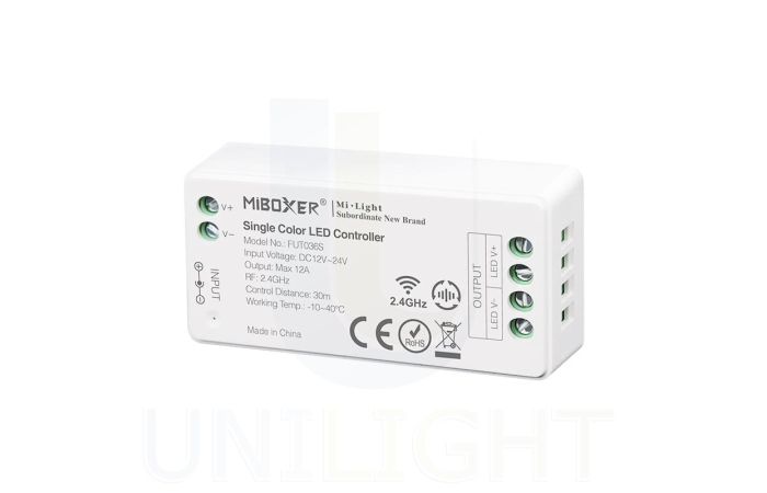 Mi Boxer ODBIORNIK 12 A RF 2.4 G 4-STREFOWY RGB+WV2.1 | 25-0001-23 LED Labs