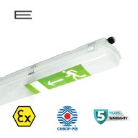 Oprawa awaryjna hermetyczna przeciwwybuchowa PRIMA LED Ex 2/22 NM3hAt 2W 440lm 4000K IP66 IK10 60cm | 111406 TREVOS POLAND SPÓŁKA