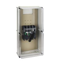 Obudowa wodoszczelna Compact INS/INV do Interpact INS320/630 czarny uchwyt IP55 | 31206 Schneider Electric