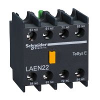 Styki pomocnicze Easy Tesys Control do LC1E 2NO 2NC LAEN22 | LAEN22 Schneider Electric