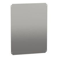 Płyta pełna montażowa 800x600mm (WxS), wykonana z arkusza stali galwanicznej, S3D, Thalassa | NSYMM86 Schneider Electric