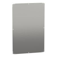 Płyta pełna montażowa 1200x800mm (WxS), wykonana z arkusza stali galwalniczej, S3D, Thalassa | NSYMM128 Schneider Electric