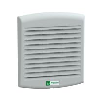 Wentylator IP54 85m3/h 230V z kratką wylotu powietrza i filterm G2, S3D, Thalassa | NSYCVF85M230PF Schneider Electric