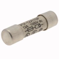 Wkładka cylindryczna 10x38 mm, do PV, 12A, 1000 VDC (gPV) | PV-12A10F Eaton