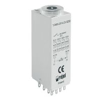 Przekaźnik czasowy jednofunkcyjny 6A 230VAC IP20, T-R4E-2014-23-5230 | 854016 Relpol