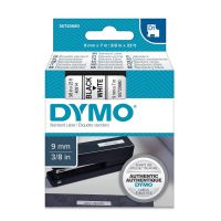Taśma do drukarek DYMO D1 9mmx7m czarno-biały / zam 40913 | S0720680 Newell