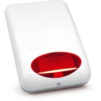 Sygnalizator zewnętrzny akust-opt, światło czerwone LED, SPL-5010 R | SPL-5010 R Satel
