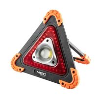 Lampa bateryjna + trójkąt ostrzegawczy 2 w 1 | 99-076 TOPEX