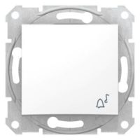 Przycisk dzwonka 10AX/250V kolor biały, Sedna | SDN0800121 Schneider Electric