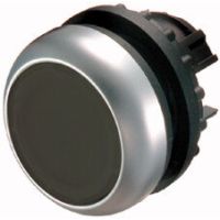 Przycisk płaski z samopowrotem, M22-D-S, czarny RMQ-Titan | 216590 Eaton