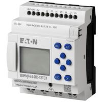 Przekaźnik programowalny EASY E4 24VDC, 8DI(4AI),4DO-T,z wyśw., EASY-E4-DC-12TC1 | 197213 Eaton