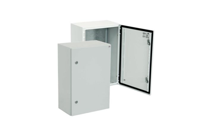 Obudowa metalowa 800x600x250 (WxSxG), IP65 z płytą ETIBOX GT 80-60-25 | 001102133 Eti