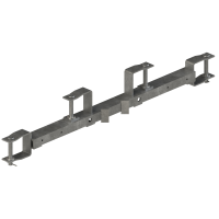 Poprzecznik krańcowy słupa pojedynczego, bliźniaczego i podwójnego S-80/2 PK-1 | PK-1 ALPAR