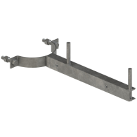 Poprzecznik przelotowy na izolator N80 PP-1 | PP-1 ALPAR