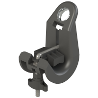 Uchwyt przelotowy z tworzywa 2/4x16-120mm2 Z2050 | Z2050 ALPAR