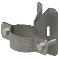 Uchwyt na rurę słup wirowany fi 75 U75W | UM75W ALPAR