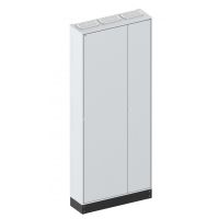 Obudowa stojąca pusta, IP41, kl. I RAL7035 (800x1850x250) z cokołem 100 mm LXN250 3-12 PHN1  | 001321804 Eti