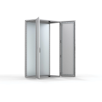 Obudowa stojąca modułowa metalowa 2000x800x800 IP55 z płytą montaż. drzwi podw.RAL7035 MCD20088R5 | MCD20088R5 Hoffman (Eldon)