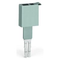 Wtyk pomiarowy szer. 6mm prąd nominalny 24 A, szary | 281-407 Wago