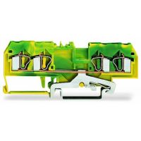 Złączka 4-przewodowa PE 4mm2, żółto-zielona | 281-657/999-950 Wago