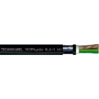 Kabel energetyczny YKYFTYŻO 5x2,5 0,6/1kV czarny BĘBEN | 0954 001 05 Technokabel