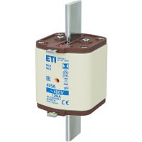 Wkładka bezpiecznikowa (topikowa) NH3/I 425A gG 400V zwłoczna / Zaczepy izolowane | 004196130 Eti