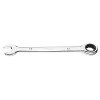 Klucz płasko-oczkowy z grzechotką 17mm | 09-067 NEO TOOLS