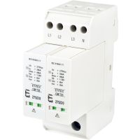 Ogranicznik przepięć, do instal. mieszkaniowych, TN-S, ETITEC CM T23 275/20 4+0 RC, typ T2+T3 (C+D) | 002440653 Eti