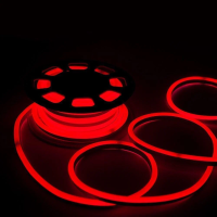 Neon flex LED 24V 10mb 8W/m V-TAC VT-555R Kolor Czerwony 320lm | 3800157605694 LED EUROPE