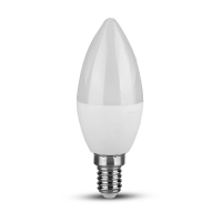 Żarówka LED V-TAC SAMSUNG CHIP 4.5W E14 świeczka VT-255 4000K 470lm 5 lat gwarancji | 3800157633697 LED EUROPE