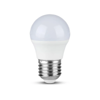 Żarówka LED V-TAC SAMSUNG CHIP 4.5W E27 kulka G45 VT-245 6400K 470lm 5 lat gwarancji | 3800157633734 LED EUROPE