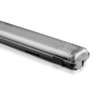 Oprawa hermetyczna LED V-TAC PC/PC 150cm (2 x 22W) (tuby LED w zestawie) VT-15022 6400K 4000lm | 3800157626392 LED EUROPE