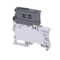 Złącze z uchwytem bezpiecznika(6,3x32) z zac.śrubowymi 0,5-10mm2, Sz:8mm, szary/ciem | 1SNK508418R0000 TE Connectivity Solutions