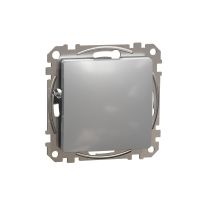 Zaślepka, srebrne aluminium, Sedna Design & Elements | SDD113904 Schneider Electric