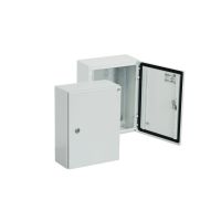 Obudowa metalowa 400x300x200 (WxSxG), IP65 z płytą ETIBOX GT 40-30-20 | 001102106 Eti