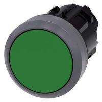 Przycisk monostabilny 3SU1, 22mm, okrągły, zielony, SIRIUS ACT | 3SU1030-0AB40-0AA0 Siemens