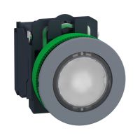 Przycisk płaski podświetlany W/ LED 24V | XB5FWCUST02 Schneider Electric
