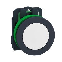 Wskaźnik płaski świetlny, 230 240V, biały | XB5FVCUST04 Schneider Electric