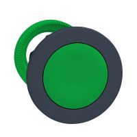 Przełącznik płaski główka push, zielony | ZB5FHCUST04 Schneider Electric