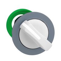 Przycisk płaski podświetlany przełącznik pióro, główka 2-pozycyjny, biały | ZB5FDCUST03 Schneider Electric