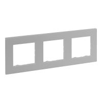 Ramka potrójna 3x- kolor stalowy Niloe Step | 863493 Legrand