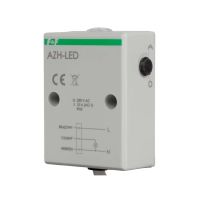 Automat zmierzchowy AZH-LED 230V/10A z wewn. czujnikiem światłoczułym do załączania oświetlenia LED | AZH-LED F&F