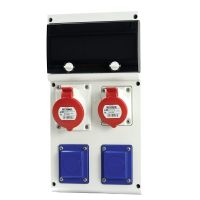 Rozdzielnica BLOCK 1x32A/5 + 1x16A/5 + 2x230V IP54 | 632.3122 Scame
