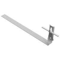 Uchwyt dachówkowy przykręcany do łaty zacisk, skręt, L=43cm, ocynk ogniowy | AH0917OG AH Hardt