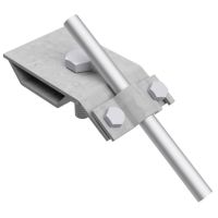 Uchwyt rynnowy 1xM8x30, drut Fi 5-10 mm, ocynk ogniowy | AH1001OG AH Hardt