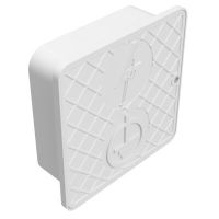 Skrzynka kontrolna ścienna, 150x150x55mm, biały, tworzywo | AH30040B AH Hardt