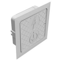 Skrzynka kontrolna ścienna, 150x150x50mm, szary, tworzywo | AH30080S AH Hardt