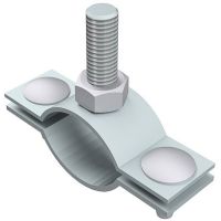 Uchwyt Fi30-45mm z gwintem, M10, ocynk | AH28401M10 AH Hardt